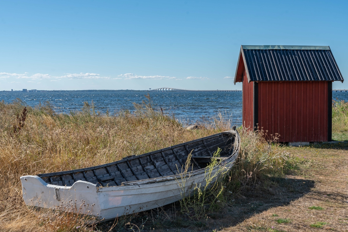 Färjestaden utsikt mot Kalmar